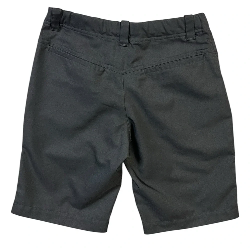 Nike Golf Dri-FIT Shorts Boys S Black Tour Performance Adjustable Waist Youth